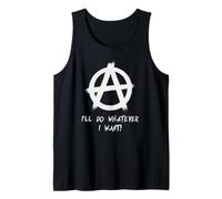 "I'll do whatever I want!", Punks, Punk-rock, Anarchy Tank Top