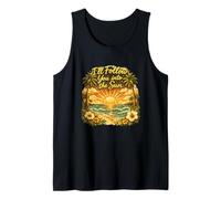I'll Follow You Into The Sun Vintage Sunset Graphic Tank Top
