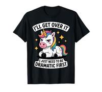 I'll Get Over It Funny Unicorn Design for Introverts at T-Shirt