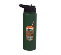 I'll Have Pumpkin Spice and Everything Please Stainless Steel Insulated Water Bottle