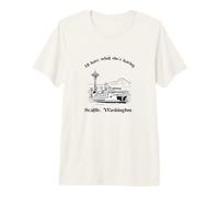 I'll Have What She's Having Seattle Washington Souvenir Premium T-Shirt