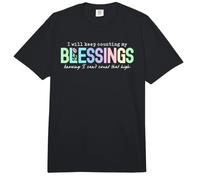 I'll Keep Counting My Blessings Comfort Colors Adult Heavyweight T-Shirt