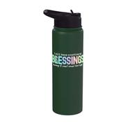 I'll Keep Counting My Blessings Stainless Steel Insulated Water Bottle