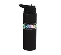 I'll Keep Counting My Blessings Stainless Steel Insulated Water Bottle