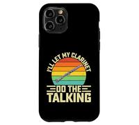 I'll Let My Clarinet Do the Talking - Retro Bass Clarinet Case for iPhone 11 Pro