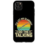I'll Let My Clarinet Do the Talking - Retro Bass Clarinet Case for iPhone 11 Pro Max