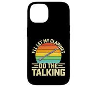I'll Let My Clarinet Do the Talking - Retro Bass Clarinet Case for iPhone 14