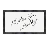 'I'll Miss You Buddy' Pet Feeding Mat (PM00028973)
