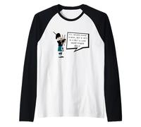 I'll Never Chase a Man Raglan Baseball Tee