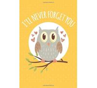 I'll Never Forget You: Discrete Password Logbook to Protect Internet Usernames and Passwords | With Beautiful Owl Illustration