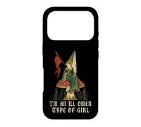 Ill Omen Type of Girl Funny Frog Red Flag Medieval Meme Case for iPhone 17 Pro