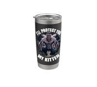 I'll Protect You My Kitten Stainless Steel Insulated Tumbler