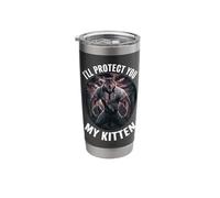 I'll Protect You My Kitten Stainless Steel Insulated Tumbler