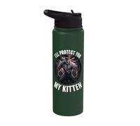 I'll Protect You My Kitten Stainless Steel Insulated Water Bottle