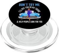 I'll Put You In My Trunk & Help People Look For You Fun Cars PopSockets PopGrip for MagSafe