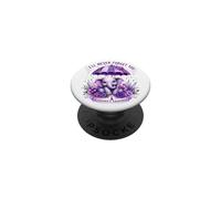 I'll Remember for You Purple Elephant Alzheimer's Awareness PopSockets Adhesive PopGrip