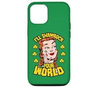 I'll Shamrock Your World St. Patrick's Day Pop Art Girl Case for iPhone 12/12 Pro