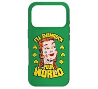 I'll Shamrock Your World St. Patrick's Day Pop Art Girl Case for iPhone 17 Pro