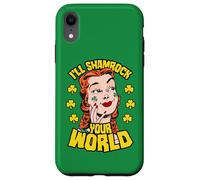 I'll Shamrock Your World St. Patrick's Day Pop Art Girl Case for iPhone XR