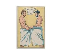 I'll Show You Mine - GAY Art Lgbtq Vintage Posters Decorative Painting Canvas Wall Art Living Room Decor Posters 20x30inch(50x75cm)