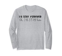 I'll Stay Forever Here Strays Everywhere SKZ Design Long Sleeve T-Shirt