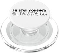 I'll Stay Forever Here Strays Everywhere SKZ Design PopSockets PopGrip for MagSafe