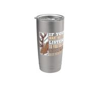 I'll Stop Hunting When a Deer - Deer Hunter Stainless Steel Insulated Tumbler