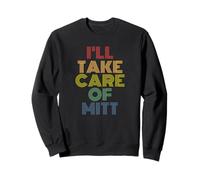I'll Take Care Of Mitt Softball Game Day Matching Group Sweatshirt