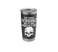 I'll wear Black Until There's Something Darker Stainless Steel Insulated Tumbler