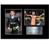 Illan Meslier Leeds United Player A4 Printed Signed Autograph Photo Display Mount Gift