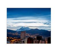 Illimani Mountain at Dawn (Bolivia)，Jigsaw Puzzle 1000 Piece Game Artwork Travel Souvenir（38x26cm）-BB26