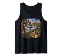 Illinois, Lincoln, Chicago, Springfield, Midwest Tank Top