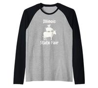 Illinois State Fair Livestock Show Raglan Baseball Tee