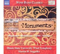 Gallego / Haecker / Illinois State University Wind – Monuments – CD – NAXOS