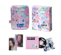 ILLIT - ILLIT - 1st Single Album [NOT CUTE ANYMORE] (ILLIT x Ashley Williams Pouch / COLLAGE ver.) Outbox + Key Ring Chain + Mini CD-R + Photocard + Gift