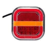 Illkjasfc 1. Shock-Resistant High-Lumen LED Tail Light for Trucks & Trailers License Plate Lamp with Tool-Free Mounting Led Light for Trucks