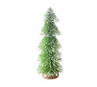 Illkjasfc 2. Reusable Snow-Dusted Pine Tree Decoration For Winter Christmas Desktop & Seasonal Interior Decor Seasonal Home Accent