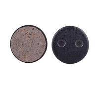 Illkjasfc 2pcs Performances Cycling Brakes Replacement Brake Pad Security Cycling Brake Pad For Smooth Braking Steel Backing Plate