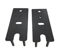 Illkjasfc 2Pieces Invisible Speakers Wall Mounts Steel Brackets For Lifestyle 650 700 Select Home Theater Systems Round Edges Hook