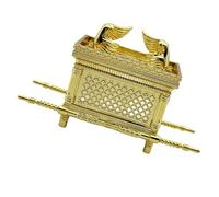 Illkjasfc Ark Of The Covenant Figurine Metal Replicas Ornament Replicas Religious Statue Testimony Judaica Decors