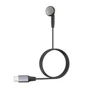 Illkjasfc Digital Chip Type C Earphone Unilateral Earpiece Single Sided Without Microphone For Phones Tablets Comfortble Wear Type C Digital Decoding