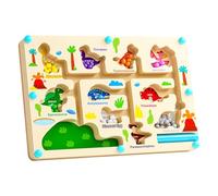 Illkjasfc Educational Number Mazes Toy Counting & Color Sorting Game Fine Motor Skills Learning Enduring Fine Motor Skills Learning