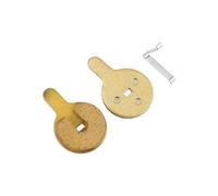 Illkjasfc Electric Scooters Rear Wheel Brake Calipers Disc Frictions Metal Braking Plates For Braking Efficiency Commuting Scooters Brakes Pad