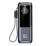 Illkjasfc Fast Charging Easy Carry Chargers Case 20000mAh Equipped 100W LED Digital Display for Various Electronics Laptop Chargers