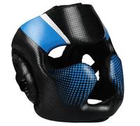 Illkjasfc Full Covered Kicks Boxing Helmets PU Leather Training Sparring Headgear Helmets Martial Art Headgear Protector Enduring Kick Boxing PU Leather Training Sparring