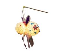 Illkjasfc Handmade Festival Plush Lamp Craft Set Safe Educational Toy for Parent-Child Skill Building Ancient Lamp