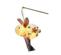 Illkjasfc Handmade Festival Plush Lamp Craft Set Safe Educational Toy for Parent-Child Skill Building Ancient Lamp