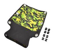 Illkjasfc Heavy Duty Nylons Diving Harness Back Plate Pad for Scubas with Elastics Pocket for Storage Small Item Back Plate Cushions