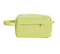 Illkjasfc Large Capacity Pencil Bag Aesthetic Pencil Case Pen Pouches Corduroy Pencil Pouches Pen Case School Office Supplies