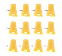 Illkjasfc Pack of 12 Small Winds Up Robot Portable Size Robot Easy to Use Small Clockwork Toy Great for Parties and Family Office Desk Decoration